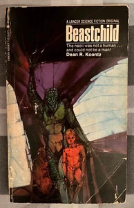 Beastchild Dean Koontz 1st Edition Lancer Books 1970 Vintage Paperback - Picture 1 of 17