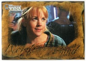 THE QUOTABLE XENA WARRIOR PRINCESS WORD FROM THE BARD INSERT TRADING CARD B1