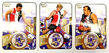 2005 SELECT AFL DYNASTY ALL AUSTRALIAN TEAM CARD FULL TEAM SET-ST. KILDA(3)