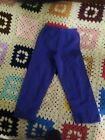 hanes her way Sweat Purple Pants 20&quot; Wase &amp; 17&quot; Inseam Size 4 Girls Kids Age 6