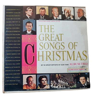 The Great Songs of Christmas Album 2 LP Columbia - Image 1 of 4