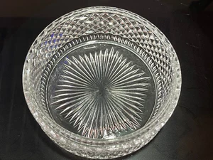 Un (1) plato de joyería baratija transparente Westmoreland inglés Hobnail - Imagen 1 de 3
