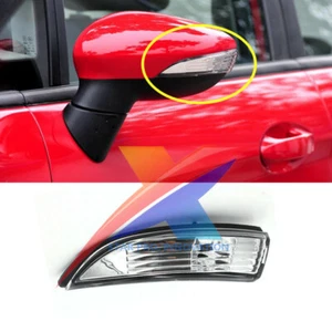 🔥 Left Side Rearview Mirror Signal Light（No Bulb）For Ford Fiesta 2011-2019🔥 - Picture 1 of 10