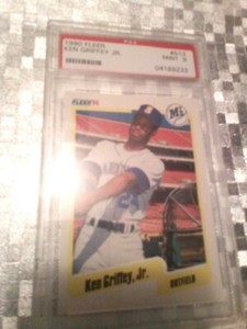1990 Fleer Ken Griffey Jr PSA 9 MINT HOF  #513 🔥 