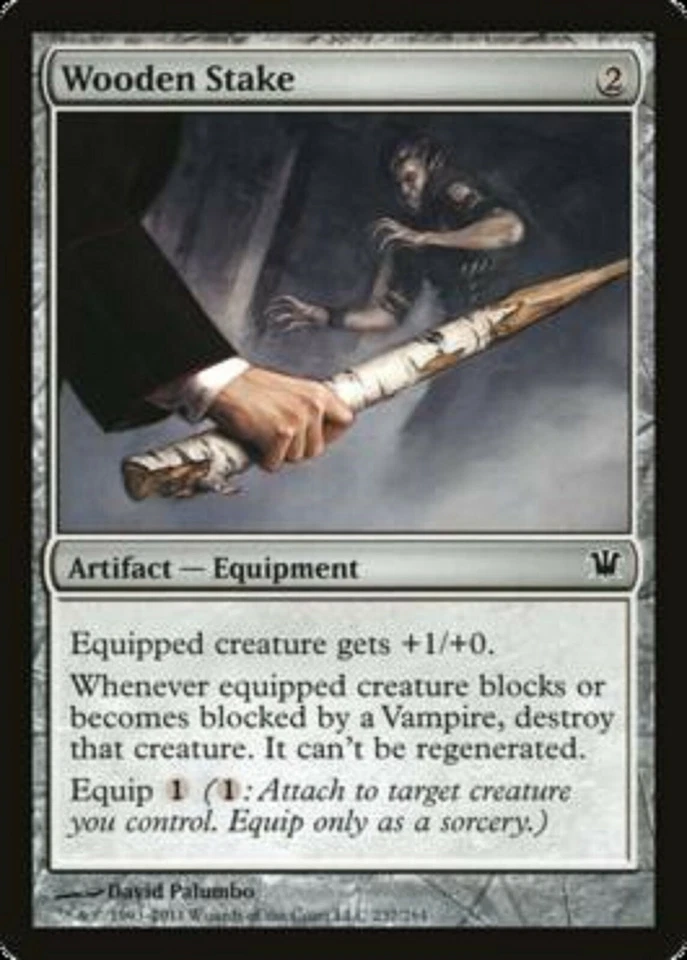 MTG 4x Wooden Stake Innistrad cards Magic the gathering  - Image 1 of 1