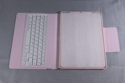 Smart Keyboard Wireless Touchpad Case For iPad 10.2/10.5 Pink - Image 1 of 4