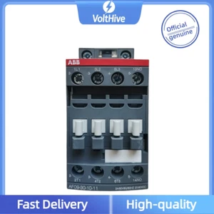 1PCS New ABB Type AF09-30-10-11 Contactor 24-60V 50/60HZ 20-60V DC 3 Pole 9A - Picture 1 of 2