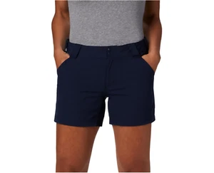 Columbia Women's Coral Point III 7" Shorts In Navy Blue L9755 Size 16 - Picture 1 of 4