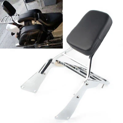 For Kawasaki Vulcan 1500 VN1500 Classic Rear Backrest Sissy Bar W/ Luggage Rack Foto 1 de 4