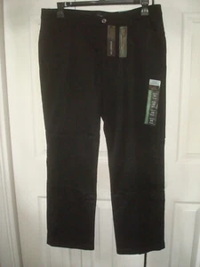 Pantalones cortos negros Flex Lee para dama talla 16 nuevos con etiquetas - Imagen 1 de 2