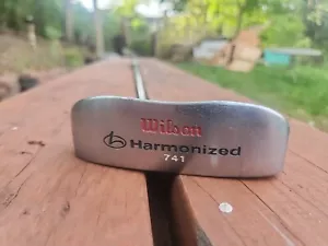 Wilson Harmonized 741 Right Handed Putter Steel Shaft 35" Great Grip, VERY NICE - Picture 1 of 9
