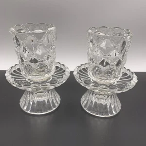 Partylite P9246 Paar gesteppte Kristall Votivkerzenhalter ZURÜCKGENOMMEN - Bild 1 von 20