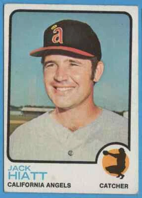 1973 Topps Jack Hiatt #402 California Angels - Image 1 of 2