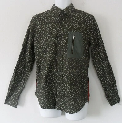 Adidas Originals Rare ADV ZIP CAMO POCKET Dress SHIRT Tokyo Tech Mens size S NWT - Image 1 of 4