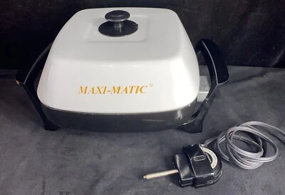 Parrilla Portátil Maxi Matic Modelo 1220 Funcionando Foto 1 de 4