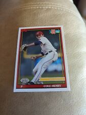 COLE HENRY 2021 Topps Pro Debut #55 Draft Pick PD-155 GCL Wahington Nationals