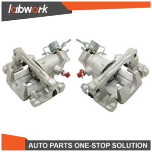 Labwork Brake Caliper W/ Bracket For 2004-2008 Hyundai 2005-2009 Kia Spectra 2PC - Picture 1 of 10