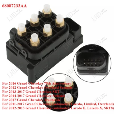 Car Air Suspension Control Valves 68087233AA For Jeep Grand Cherokee 2011-2017* - Image 1 of 4