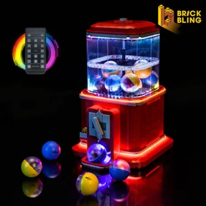 Luz LED BrickBling para máquina expendedora de minifiguras LEGO 21358 HÁGALO USTED MISMO (remoto) - Imagen 1 de 6