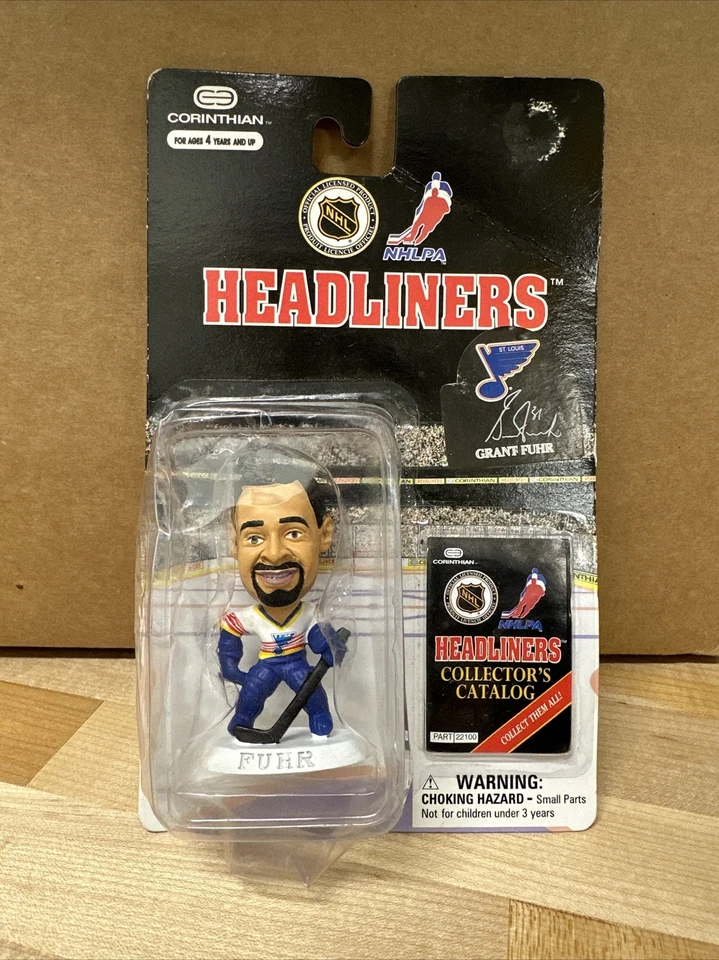 Corinthian Headliners St. Louis Blues Grant Fuhr 1997 NHL Hockey Figure T2776