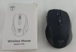 2.4G Wireless Mobile Mouse Optical with USB Receiver Model D-09 - Picture 1 of 6