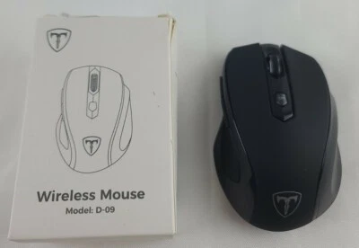 2.4G Wireless Mobile Mouse Optical with USB Receiver Model D-09 - Image 1 of 4
