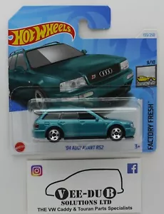 Hot Wheels '94 Audi Avant RS2 grün Hotwheels 2024 HTD49 NEU Short Card - Bild 1 von 1