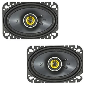 Kicker CSC464 CS Series 4x6" 2 Way Car Door Dash Coaxial Speakers 50w RMS Pair - Picture 1 of 4