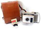 Vintage Polaroid J33 Land Camera w/ Case & Lens Shade