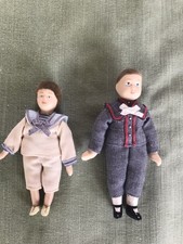 Porcelain Jointed Boys - Dolls House