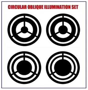 Illuminazione obliqua circolare diametro 30 mm - COL - Set filtri microscopio - Foto 1 di 1