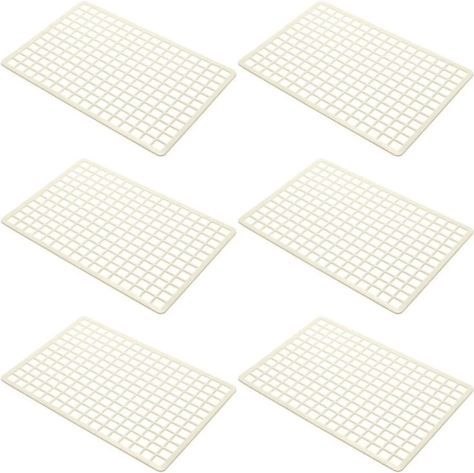 6x Alfombrilla protectora de drenaje de fregadero de cocina de plástico para lavar Addis LINO de fácil limpieza Foto 1 de 1