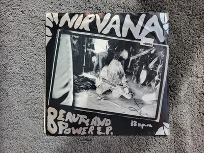 NIRVANA BEAUTY AND POWER EP 33 RPM WHITE LABEL PS PICTURE SLEEVE - Image 1 of 4