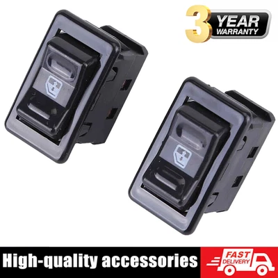 Pair Power Window Switches Fit For 1982-1989 Chevrolet Camaro Foto 1 de 4