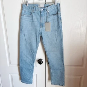 Pantalones de mezclilla modernos boyfriend Everlane lavado claro talla 27R nuevos con etiquetas - Imagen 1 de 5