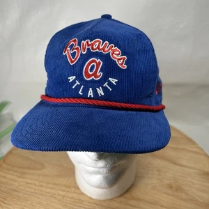 New Era Atlanta Braves Full Circle Cord Cooperstown Adjustable Hat - Bild 1 von 9
