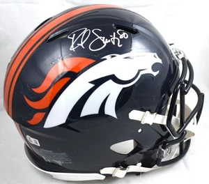 Rod Smith Autographed Denver Broncos F/S Speed Authentic Helmet - Beckett W Holo - Picture 1 of 12