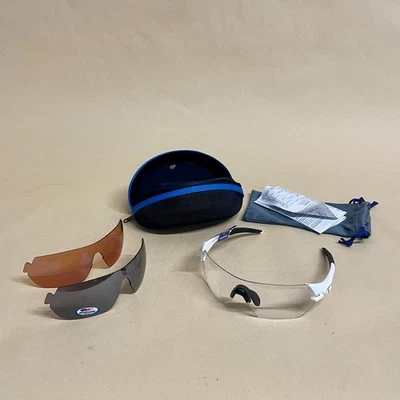 Gafas de sol Tifosi Optics SLICE blancas mate lentes intercambiables irrompibles Foto 1 de 4