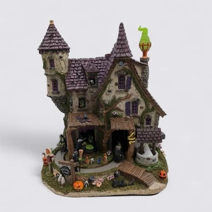 Lemax Spooky Town Wicked Garden Coven luci e suoni animati (non testato) - Foto 1 di 7