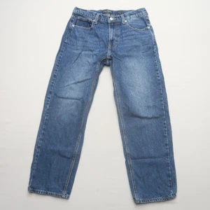 Lucky Brand Damen Jungen Mid Rise Relaxed Jeans Größe 6/28 Dark Wash Crop - Bild 1 von 12