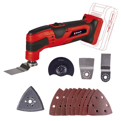 Akku-Multifunktionswerkzeug Multischleife Multitool Einhell TC-MG 18 Li-Solo - Bild 1 von 4