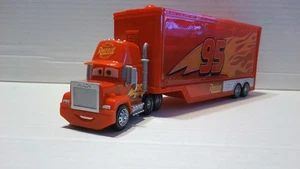 Disney Pixar Cars Mack Rusteze 95 Mini Racers Transport Mattel Trailer - Bild 1 von 9