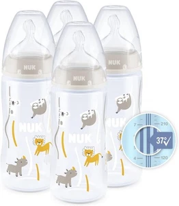 NUK First Choice+ Baby Bottles Set | 0-6 Months | Temperature Control | Anti Col - Picture 1 of 7