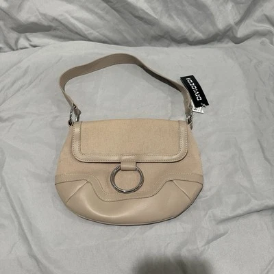 Cartera H&M Dividida Pequeña Estilo Y2K Color Crema Foto 1 de 4