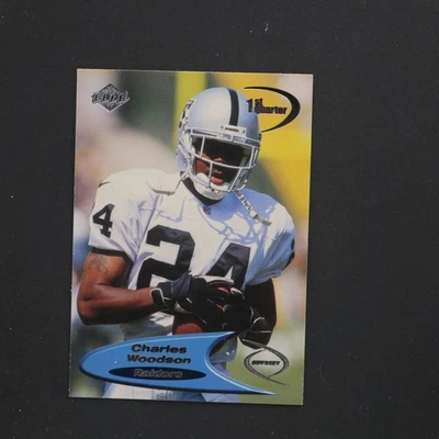 1998 Collector's Edge Odyssey - Charles Woodson #107 S (RC) 1st Quarter - Image 1 of 2