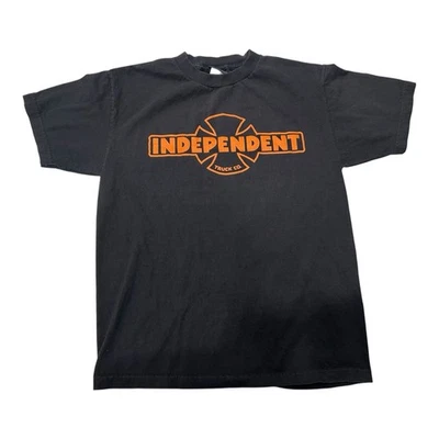 Camiseta vintage Independent Truck Co NHS Tag negra talla mediana Foto 1 de 4
