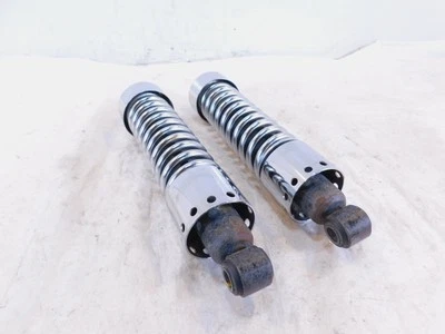 Amortiguadores traseros cromados One Harley Davidson Dyna Super & Wide Glide 12 1/2" Foto 1 de 4