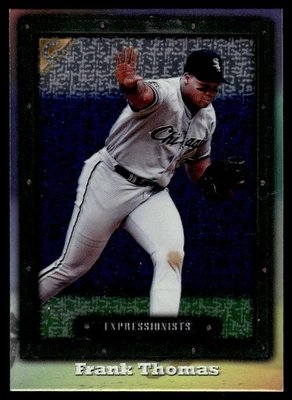 1998 Topps Gallery Expressionists Frank Thomas Chicago White Sox #100 - Image 1 of 2