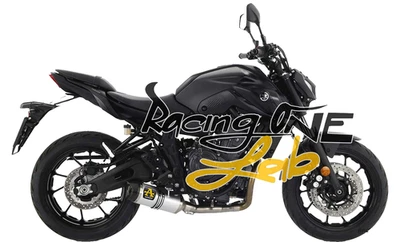 SCARICO COMPLETO ARROW CON CAT. EURO5 E TERMINALE ALLUMINIO YAMAHA MT-07 21-24 - Immagine 1 di 4