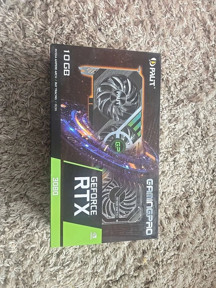 Palit GeForce RTX 3080 GamingPro 10GB GDDR6X Graphics Card - Image 1 of 1